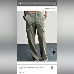 Zara Cargo Pants